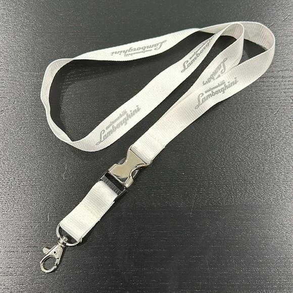 Lamborghini Other - Lamborghini White Lanyard